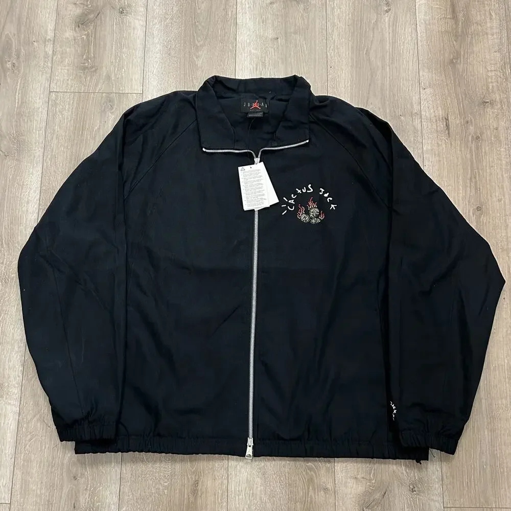 Travis Scott x Jordan Woven Jacket Black size XXL SF